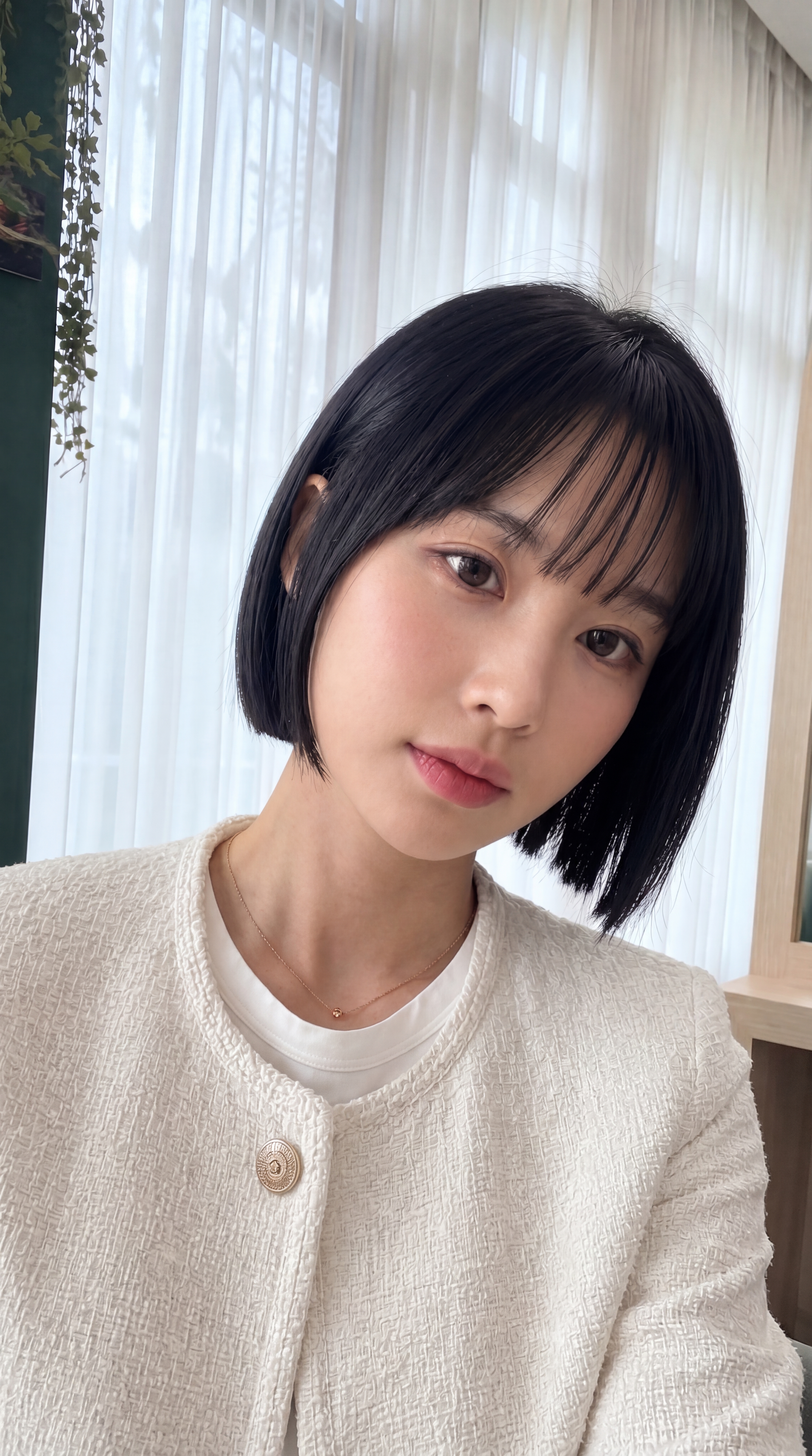 광교 볼륨매직 위스퍼그로브 차분한 단발 볼륨매직 스타일